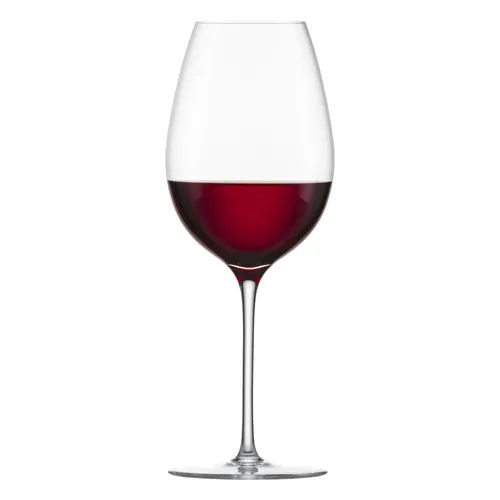 ZWIESEL GLAS Enoteca Chianti Rotweinglas Set 2tlg - Weingläser für Rotwein, perfekt abgestimmt auf die Sangiovesetraube. Der breite Kelch und der lange Duftkamin fördern die Entfaltung feiner Aromen und machen jeden Schluck zum Genuss.