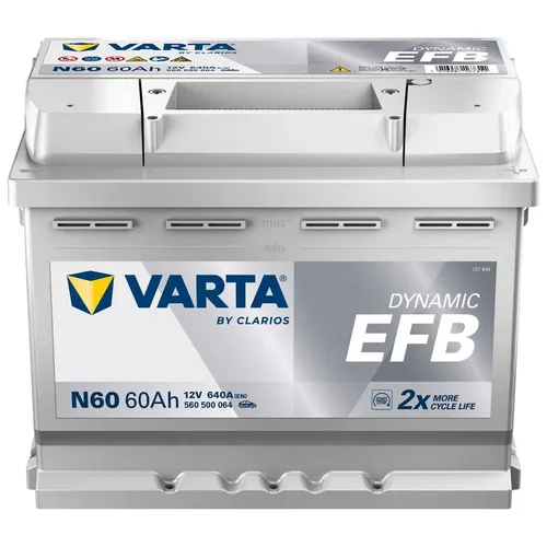 VARTA Dynamic EFB N60 Autobatterie 60 Ah von VARTA AG
