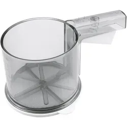 Dr. Oetker Mehlsieb 'Classic' - Mehlsieb für präzises Bemehlen und Bestreuen, einhandbedienbar und bis zu 350 g fassend, ideal für Backliebhaber.