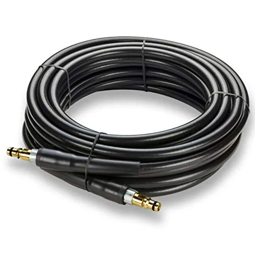 Hochdruckreiniger Schlauch für Kärcher K2 K3 K4 K5 K6 K7-15m Verlängerungsschlauch - Quick Connect Hochdruckschlauch mit Messingverbindern KNOFER