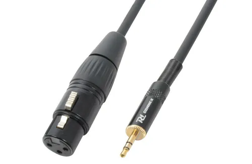 PD Connex Adapterkabel XLR Female / 3,5mm Klinke Stereo 0,5m