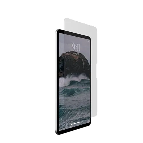 URBAN ARMOR GEAR Screen Shield Tempered Glass für Apple iPad Pro 11 (M4-2024) Displayschutzglas (Doppelt gehärtetes Glas, Anti-Fingerabdruck, Inkl. Montagekit, Ultra klar)