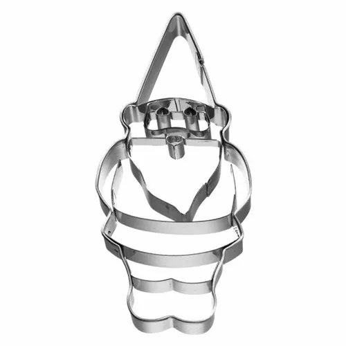 Birkmann Ausstechform Kabautermann Ausstecher Plätzchenform Keks Edelstahl 9 cm