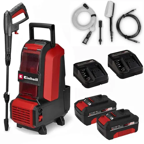 Einhell Akku-Hochdruckreiniger HYPRESSO 36/105 mit 2 Akkus von Einhell