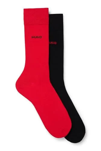 HUGO Herren 2p Uni Cc Herrensocken, New - Open Pink693, 43-46 EU