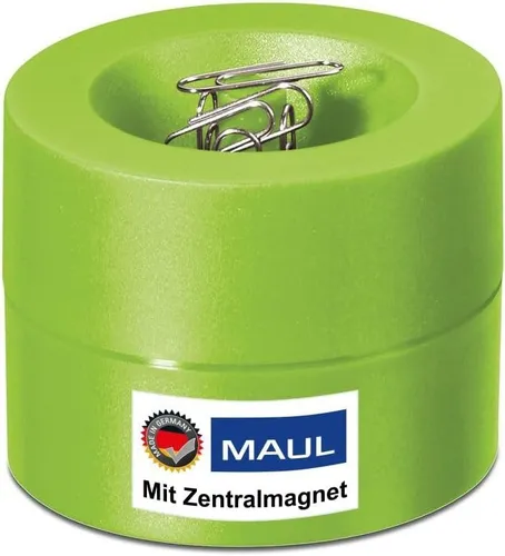 MAUL Klammernspender MAULpro rund hellgrün