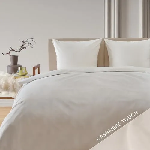 Blumtal Cashmere-Touch Plüsch Bettwäsche-Set - Bettwäsche-Sets aus extrem weichem Plüsch, OEKO-TEX zertifiziert für ein sicheres Schlafgefühl. Pflegeleicht und in 8 Farben erhältlich – für ein stilvolles Schlafzimmer!