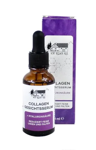 Vom Pullach Hof Gesichtsserum-Set, 30ml pro Stück, verschiedene Wirkstoffe zur Feuhtigkeits- und Anti-Aging Pflege (Kollagen Serum 30ml)