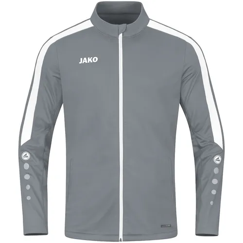 Jako Polyesterjacke Power steingrau XXL