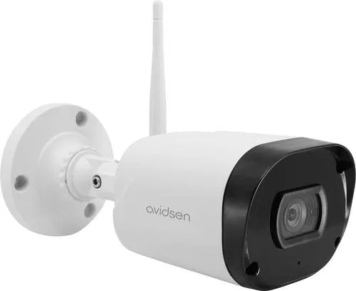 Avidsen Homecam Outdoor 127052 WLAN IP Überwachungskamera - Überwachungskamera in HD-Qualität (1920 x 1080 Pixel) für zuverlässige Sicherheit im Außenbereich, IP66 wetterfest und steuerbar über die kostenlose App.