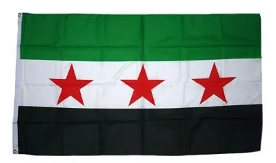 Fahne/Flagge Syrien 90 x 150 cm in grün von FahnenMax
