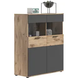 xonox.home X12B8T03 Mason Sideboard Grau