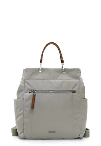 EMILY & NOAH Cityrucksack E&N Esther - Damenrucksack in khaki 910 - Freizeitrucksäcke mit stilvollem Design, aus 100% Polyester, ideal für den Alltag und mit praktischen Innentaschen für optimale Organisation.
