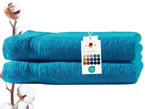 Carpe Sonno Badetücher 100x150 cm – Extra weiche Frottier-Handtücher - Hochwertige Badetücher von Carpe Sonno® in 100% Baumwolle, 500 g/m². Flauschig, saugfähig und schnell trocknend, ideal für jeden Tag. Perfekte Ergänzung für Ihr Badezimmer!