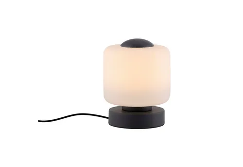 PAUL NEUHAUS LED-Tischleuchte 4037-13 Anthrazit - Elegante Beleuchtung für jeden Raum - Tisch- / Stehlampe mit 5 W Leistung und 580 lm Helligkeit, ideal für gemütliche Atmosphäre bei warmen 3000 K Licht.