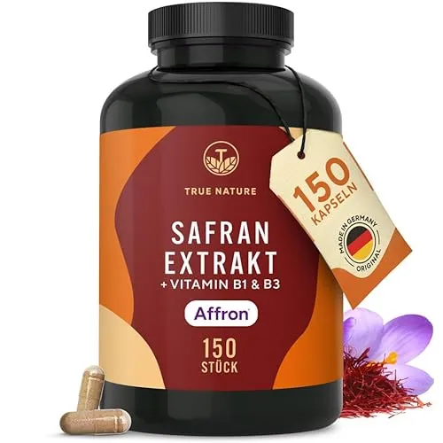 Safran Kapseln – 150 Kapseln mit 30 mg Affron® von TRUE NATURE