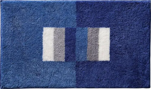Erwin Müller Badematte Korfu, rutschhemmend blau 50x80 cm - flauschig weich und für Fußbodenheizung geeignet - Entdecken Sie die stilvolle Erwin Müller Badematte Korfu. Mit ihrem rutschhemmenden Design und der flauschigen Oberfläche sorgt sie für Komfort und Sicherheit in Ihrem Bad. Ideal für Fußbodenheizung und in verschiedenen Größen erhältlich.