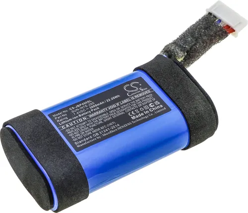 TECHTEK Akku Kompatibel mit [JBL] PartyBox On-The-Go Ersetzt SUN-INTE-265