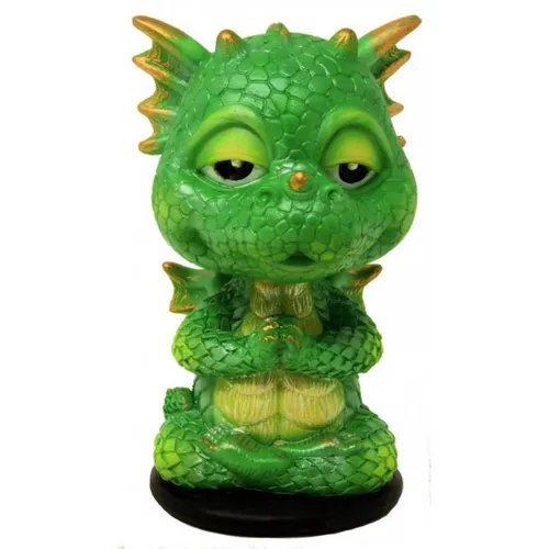 Wackelkopf Yoga Drache