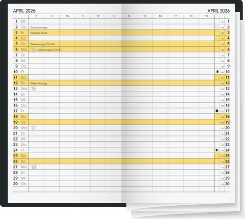 BRUNNEN Kalender, Organizer & Zeitplaner von BRUNNEN