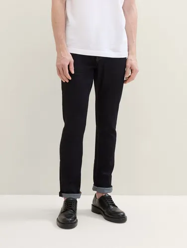 TOM TAILOR Herren Josh Regular Slim Jeans - Stylische Five-Pocket Jeans im Regular Slim Fit mit Stretch-Anteil für optimalen Tragekomfort und Bewegungsfreiheit. Ideal für lässige Looks!