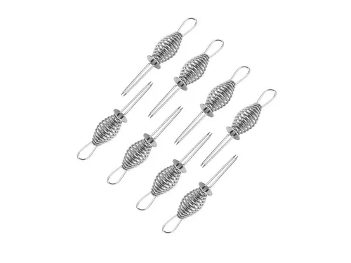 Produktbild Trend Line Grillbesteck-Set TrendLine Maiskolbenhalter Edelstahl 9,5 x 2 cm 8