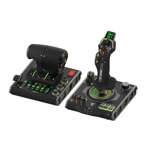 Turtle Beach VELOCITY ONE - Flightdeck (PC) Zubehör, optimiert für ein immersives Flugerlebnis mit hochwertiger Steuerung