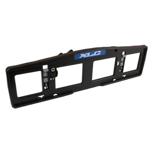 XLC Unisex Nummernschildplatte 2339000005 - Aluminium Nummernschildplatte in Schwarz, ideal für Bikes und Veloanhänger, bietet optimale Performance und Langlebigkeit.