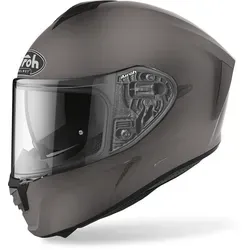 Airoh Spark Color Helm 2XL, schwarz-grau - Motorradhelm mit Anti-UV-Schutz, extra breitem Visier und integrierter Sonnenblende – ideal für sicheres Fahren bei jedem Wetter.