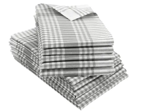 Zollner Geschirrtücher Grau von Zollner