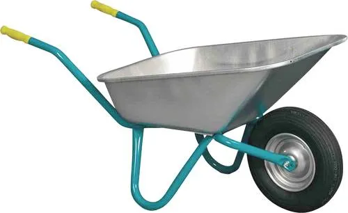 Mefro 018500 Schubkarre - Schubkarre mit 85 Liter Fassungsvermögen, robustes Stahlrohrkreuz-Chassis und optimierter Durchfahrtsbreite für mehr Effizienz beim Arbeiten.