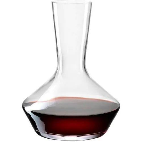 Leonardo Dekanter Puccini - Eleganter Glas Dekanter - Gläser, stilvoller Dekanter aus klarem Glas, 1,7 L Fassungsvermögen für perfekte Belüftung von Weinen.