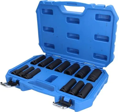 Brilliant Tools BT022625 Stecknuss-Set - 13-teiliges Stecknuss-Set mit 1/2
