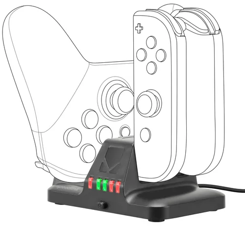 Speedlink Ladegerät Lade-Station Docking für Nintendo Switch Joy-Con Controller