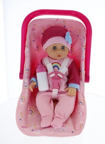 Besttoy Babypuppe mit Tragesitz