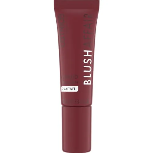 Catrice Blush Affair Liquid Blush, Rouge, Nr. 050, Violett, hochpigmentiert, sofortiges Ergebnis, natürlich, matt, vegan, ohne Parfüm, ohne Alkohol, ohne Konservierungsstoffe, 1er Pack (10ml)