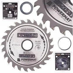 Hartmetallbestückte Trennscheibe Für Holz Tdd-125x22.2x24z