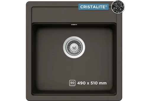 Schock Granitspüle Oslo, rechteckig, 49/51 cm