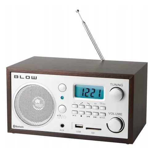 Blow 77-531 Tragbares Bluetooth Radio mit LCD-Display von Blow