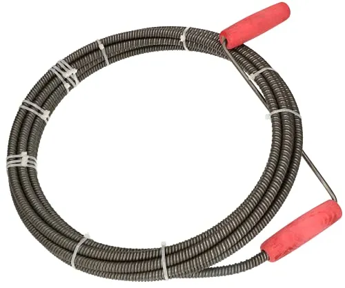 KOTARBAU® Rohrreinigungsspirale 15m x Ø12mm Federspirale für verstopfte Abflussrohre