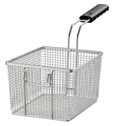 Bartscher IMBISS Fritteusenkorb 165524 - Küchengeräte-Zubehör mit 5,5 Litern Fassungsvermögen, ideal für effizientes Frittieren und aus robustem Edelstahl gefertigt.