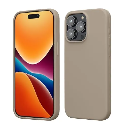 kwmobile Handyhülle Hülle für Apple iPhone 15 Pro Max, Hülle Silikon gummiert
