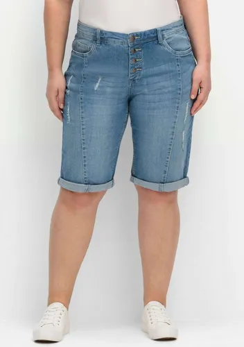 Sheego Jeansshorts Jeansbermudas von sheego