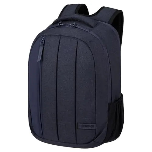 American Tourister StreetHero Laptoprucksack 14 Zoll - Laptop-Rucksack aus recycelten PET-Flaschen, 16.5 L Volumen, gepolstertes Laptopfach und ergonomische Gurte für höchsten Tragekomfort.
