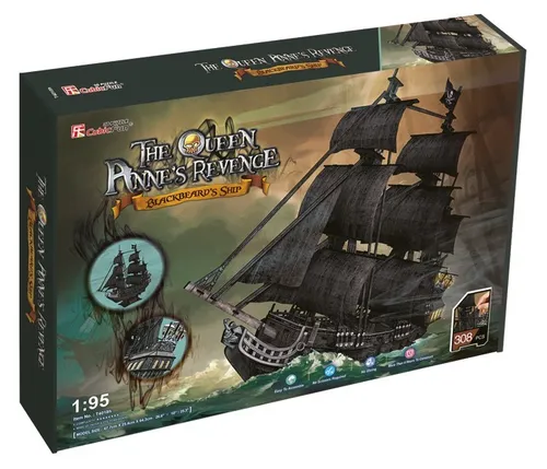 3D Puzzle Piratenschiff Anne Königin XL