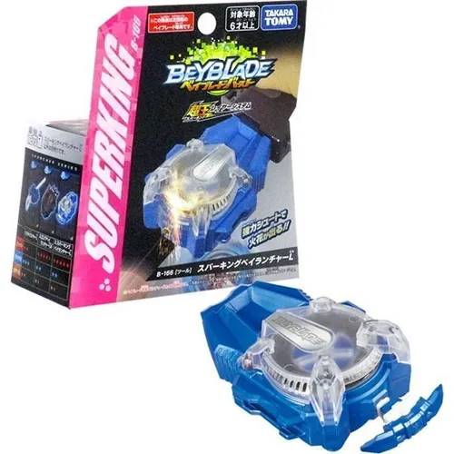 Produktbild TAKARA TOMY Superking Burst L String Left Spin Launcher Beyblade B-166 Official