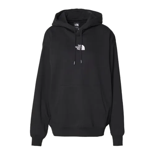THE NORTH FACE W ESSENTIAL OVERSIZE HOODIE - Sportliches Damen Kapuzensweatshirt in Oversize, aus weichem Baumwoll-Polyester-Mix für ultimativen Komfort und Wärme.