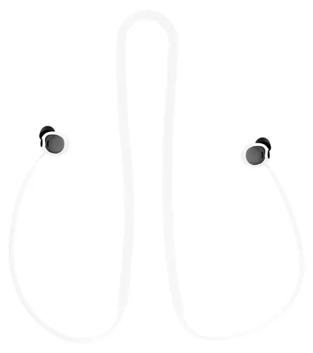 kwmobile Halteband kompatibel mit Google Pixel Buds Pro Headphones - Kopfhörer Halter Band Strap in Weiß