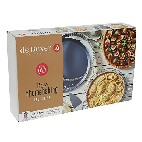 DE BUYER Box #HOMEBAKING: Les Tortes