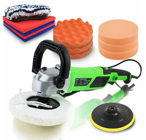 Bituxx Auto Poliermaschine MS-14294 - Rotationspoliermaschine für die professionelle Autopflege, ideal für glänzende Lackoberflächen und mühelose Außenreinigung.